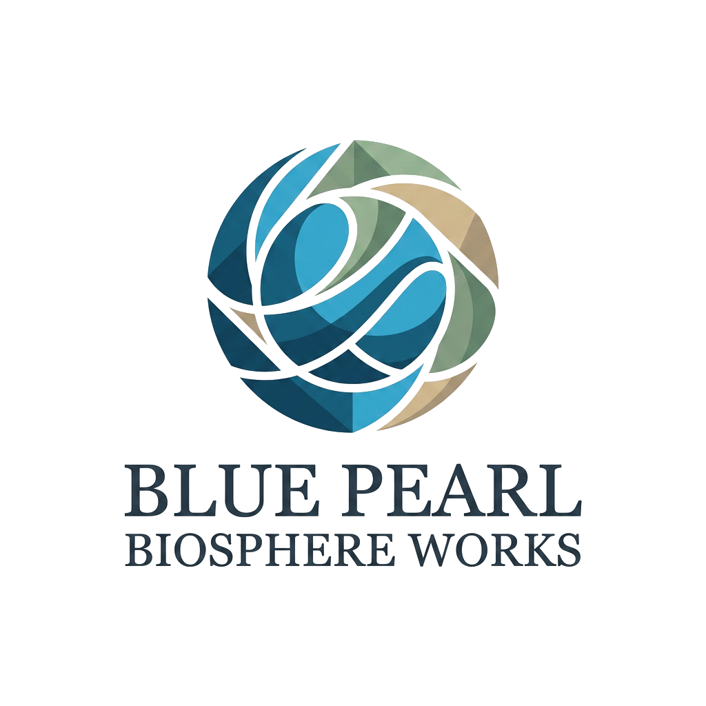 Blue Pearl Biosphere Works logo